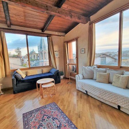 Amazing Panoramic Artist'S Loft Spanish Steps Rom Exterior foto