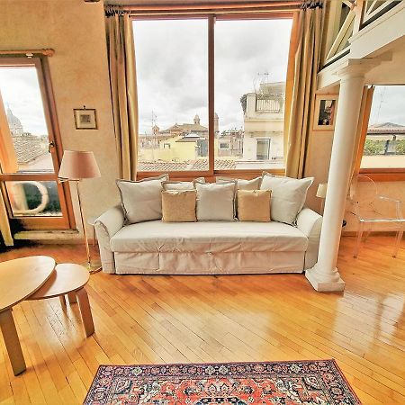 Amazing Panoramic Artist'S Loft Spanish Steps Rom Exterior foto