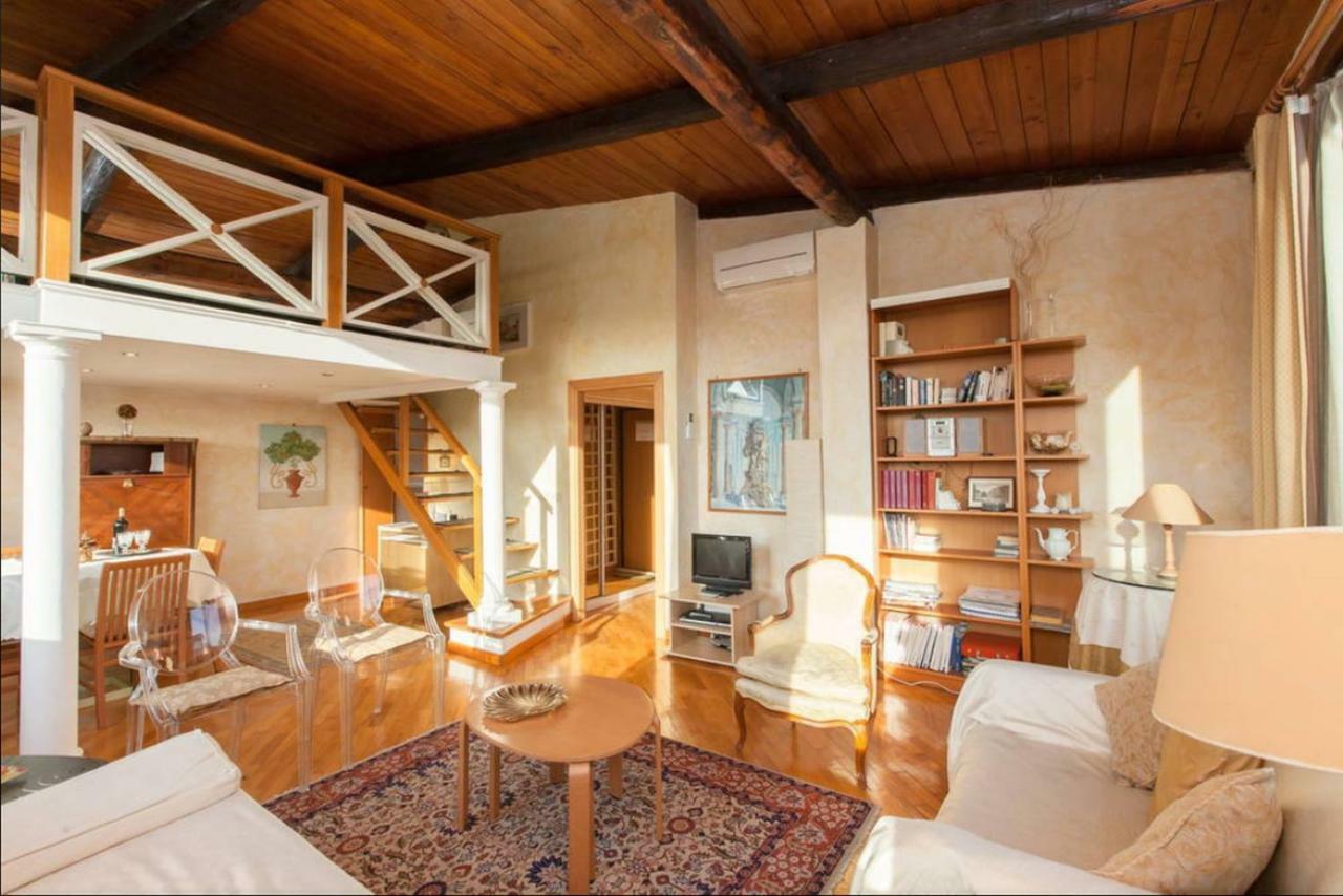 Amazing Panoramic Artist'S Loft Spanish Steps Rom Exterior foto